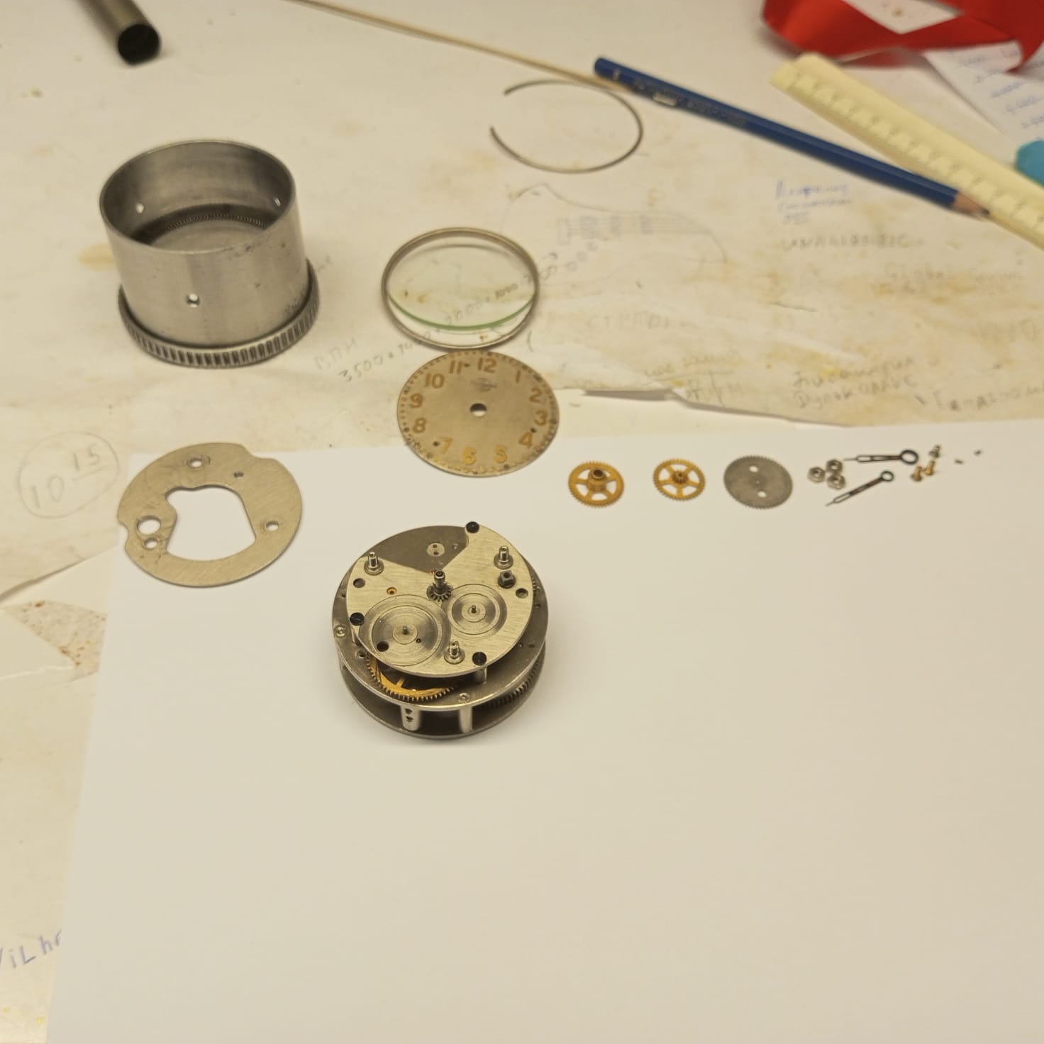 example torsion clock